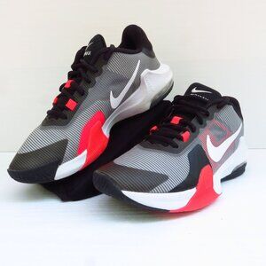 Nike Air Max Impact 4 Basketball Shoes Men Sz 7 Women Sz 9 Black Gray DM1124-002